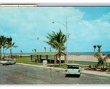 Beach View and Shelter Riviera Beach Florida FL Chrome Postcard Y10 - $3.91