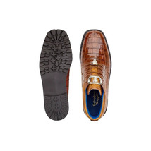 Belvedere Men's Dress Boot Gallardo Genuine Caiman Crocodile Ant. Sport  U02 image 2
