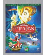 Disney Peter Pan 2 Disc Platinum Edition DVD Sealed - $6.95