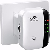 NEW! WiFi Range Extender Internet Booster Wireless Signal Repeater - £20.78 GBP