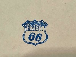 Vintage Phillips 66 Printing Plate Block Letterpress Stamp Gas Oil Adver... - £18.87 GBP