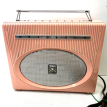 1954 Motorola Model 54L5 4 Tube AM Radio Clover PINK Chassis HS414 Broadcast USA - $114.46