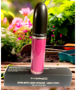 MAC Retro Matte Liquid Lipcolour 5mL / 0.17oz - SLIPPER ORCHID - $838.08 MXN