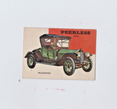 World on Wheels Topps 1954 Vintage Trading Card #76 1913 Peerless Automobile - $2.98