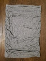 Athleta Womens Solstice Ruched Pencil Skirt Gray Modal Wool Blend Knit S... - $422.93 MXN