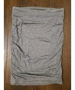 Athleta Womens Solstice Ruched Pencil Skirt Gray Modal Wool Blend Knit S... - $422.93 MXN
