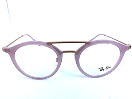 New Ray-Ban RB 7097 5726 47mm Round Pink Women&#39;s Eyeglasses Frames - $69.99