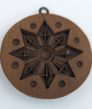 Snow Star Cookie Mold Press by House On The Hill USA - £19.92 GBP