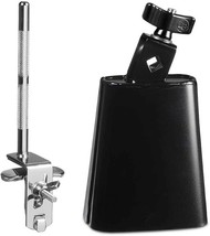 Latin Percussion City Cowbell With Mount (Lp20Ny-K),Silver,Black - £35.19 GBP