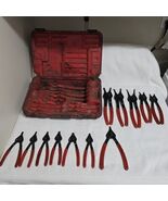 Blue Point PR Series 12pc Convertible Snap Ring Pliers Set w/ Case VTG S... - $222.75