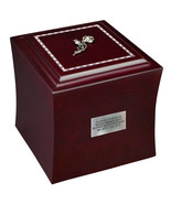 Unique Funeral Cremation Urn for Ashes Wooden Memorial Casket, Personali... - £132.40 GBP+