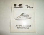 1998 Kawasaki Jet Sci Xi Sport Watercraft Servizio Riparazione Negozio M... - $14.95