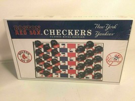 Checkers Classic Rival Edition Boston Red Sox New York Yankees MLB Game ... - £23.29 GBP