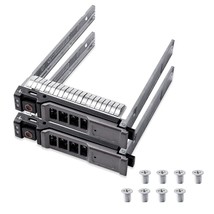 2Pcs Pack 2.5&quot; Sas Sata Hard Drive Tray Caddy Nrx7Y 0Nrx7Y Compatible For Dell P - £46.98 GBP