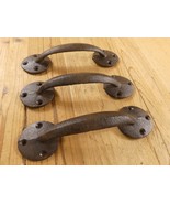 4 Cast Iron Antique Style Barn Handles Gate Pull Shed Door **ROUGH CASTI... - $422.44 MXN