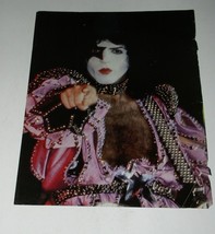 Kiss Paul Stanley Ace Frehley Magazine Photo Clipping Vintage 1970&#39;s - $279.41 MXN