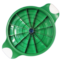 Metal Slicer Large Watermelon Cakes Silicone Blade Cover Green 12.5&quot; - $14.36