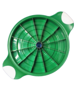 Metal Slicer Large Watermelon Cakes Silicone Blade Cover Green 12.5&quot; - £11.25 GBP