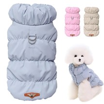 Soft Winter Padded Dog Coat Jacket for Small/Medium Pets XS-L - £13.91 GBP+