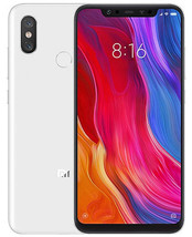 Xiaomi mi 8 8gb 128gb octa-core dual sim 6.21&quot; fingerprint android 10 NFC white - £213.33 GBP