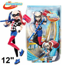 DC Super Hero Girls Harley Quinn 12 Action Doll Figure Suicide Squad - £23.02 GBP