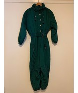 Vintage Kaelin Full Ski Suit Turquoise Teal Ski Snowboard Snowmobile Sui... - $108.90