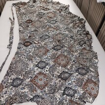 Piphany Valencia P3-311A Women's Multicolor Paisley Wrap Skirt Size 2X image 9