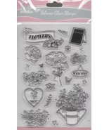 A6 Floral Stamp set. Stamping Cardmaking Scrapbooking Crafts - $14.52 CAD