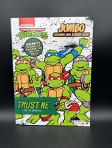 Teenage Mutant Ninja Turtles Jumbo Coloring Book Tear &amp; Share pages Shipping - £6.84 GBP