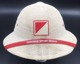 Nabisco Championship Dinah Shore Golf White Mesh Pith Safari Hat Adjusta... - £24.83 GBP