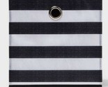 Room Essentials™ ~ 11&quot; Storage Bin Polyester Cube ~ Black &amp; White Stripe... - $22.44