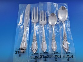 King Richard by Towle Sterling Silver Flatware Set For 8 Service 40 Piec... - £2,453.88 GBP