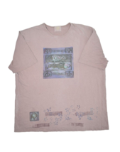 Vintage Blue Fish Clothing T Shirt Mens XL Size 1 Hand Painted Graphic U... - $66.61