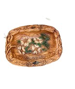 Vintage The Ozarks Souvenir Serving Platter Bowl Dogwood Flowers Plastic... - €17,25 EUR