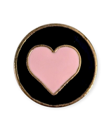 Barbie Mattel Enamel Pin: Pink Heart  - $311.75 MXN