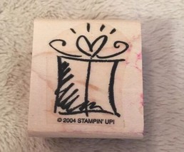 Rubber Stamp By Stampin Up Present Gift 2004 Scrapbooking Crafts - $1.90