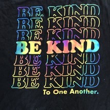 ODM Vintage Style Be Kind To One Another Rainbow Graphic T Shirt 3XL XXXL - $24.99