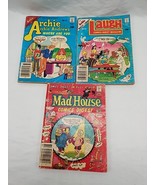 Lot Of (3) Vintage Archie And Mad House Comics Digest Magazines 33 54 03 - $277.45 MXN