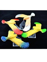 3 Pcs Cute Balancing Bird With Clear Triangle Stand (Colors May Vary) By... - $164.21 MXN