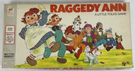 Vintage 1974 Raggedy Ann Board Game A Little Folks Game Milton Bradley -... - $27.71