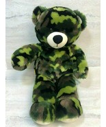 Build A Bear Workshop Camo Camouflage Bear Plush, EUC - £8.94 GBP