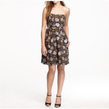 J. Crew Women&#39;s size 6 Marielle Dress in Solstice Floral Black Beige - £23.35 GBP