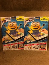 Crayola Color Alive Coloring Book!!!  LOT of 2!!!!  Minions - £10.26 GBP