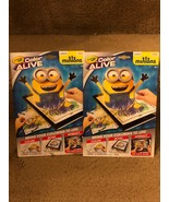Crayola Color Alive Coloring Book!!!  LOT of 2!!!!  Minions - £10.26 GBP