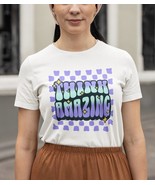 Positive Unisex T-Shirt, Comfort Style, Think Amazing Design, white t-shirt - $26.98+