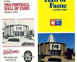 1988 Pro Football Hall of Fame Brochure Guide &amp; NFL Man of the Year Booklet - £19.32 GBP