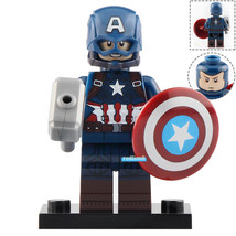 Captain America (Final Battle) Marvel Superhero Lego Compatible Minifigure Brick - £2.39 GBP