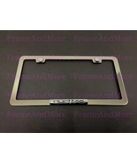 1 3D Quattro Emblem Badge Slim Style Stainless Steel Chrome License Fram... - $22.33