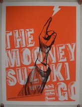 Mooney Suzuki Affiche Sérigraphie Bowery Bal New York Ville Dec 13 2002 The - £141.37 GBP