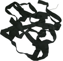 PRIMAL VANTAGE CO. FULL BODY BLACK NYLON SAFETY HARNESS #6001/300 LB. RA... - £13.93 GBP